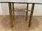 Faux Golden Bamboo Dining Table, 1970s 10