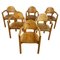 Pine Dining Chairs by Rainer Daumiller for Hirtshals Savvaerk, 1980s, Set of 6 1