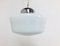 Opaline Pendant Light, 1930s 9