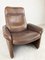 Vintage DS 50 Leather Lounge Chair and Ottoman from de Sede, 1970s, Set of 2, Image 8