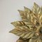 Florentine Golden Leaf Wall Light from Hans Kögl, Italy, 1970s 12