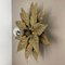 Florentine Golden Leaf Wall Light from Hans Kögl, Italy, 1970s 3