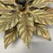 Florentine Golden Leaf Wall Light from Hans Kögl, Italy, 1970s 8