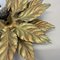 Florentine Golden Leaf Wall Light from Hans Kögl, Italy, 1970s 9
