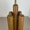 Lampada da tavolo Rocket scultorea organica in legno di Temde, Germania, anni '70, Immagine 6