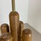 Lampada da tavolo Rocket scultorea organica in legno di Temde, Germania, anni '70, Immagine 10