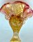 Candelero de Murano con cuerda dorada Cordonato Oro, años 50, Imagen 5