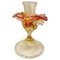 Murano Candeleholder with Gold Rope Cordonato Oro, 1950s 1