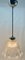 Pendant Lamp with Corrugated Glass Shade, Netherlands, 1950s 4