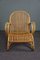 Dutch Rattan Lounge Chair, 1950s, Image 2