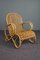 Dutch Rattan Lounge Chair, 1950s, Image 1