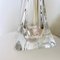 Transparent Table Lamp from Val Saint Lambert 8