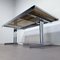 Extendable Chrome Dining Table in the style of Milo Baughman, Image 9