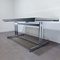 Extendable Chrome Dining Table in the style of Milo Baughman 10