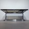 Extendable Chrome Dining Table in the style of Milo Baughman 11