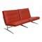 BO 583 Sofa in Red-Brown Leather from Preben Fabricius & Jørgen Kastholm 1