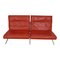 BO 583 Sofa in Red-Brown Leather from Preben Fabricius & Jørgen Kastholm, Image 2