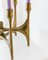 Portacandele a sei braccia in bronzo di Michael Harjes, Germania, anni '60, Immagine 7