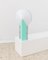 Vintage Moon Table Lamp in Mint Green by Samuel Parker for Slamp, 1990s, Image 1