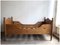 Vintage Sleigh-Shaped Bed in Pine, Image 8