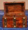 19th Century Burl Walnut Tea Box 10