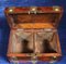 19th Century Burl Walnut Tea Box, Image 8