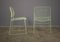 Metal Chairs in Painted Green Water, 1970s, Set of 6, Image 1