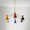 Lámpara de araña ajustable italiana Mid-Century, años 60, Imagen 8