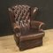 Fauteuil en Cuir Marron, Angleterre, 1970s 7