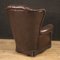 English Armchair in Brown Leather, 1970s, Image 9