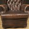 English Armchair in Brown Leather, 1970s, Image 4