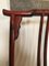 20th Century Asian Chairs in Red Lacquered Wood, Set of 2 9