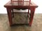 20th Century Asian Chairs in Red Lacquered Wood, Set of 2 17