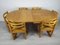 Table & Chairs Home Regain from Maison Regain, 1980s, Set of 7, Image 2
