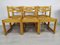 Table & Chairs Home Regain from Maison Regain, 1980s, Set of 7, Image 16