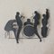 Brutalist Jazz Band Wall Sculpture by Curtis Jeré for Artisan House, USA, 1970s, Image 1