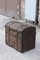 18th Century Wooden & Wrought Iron Travel Trunk, Image 4