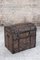 18th Century Wooden & Wrought Iron Travel Trunk, Image 3