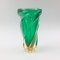 Large Mid-Century Italian Twisted Sommerso Murano Glass Vase, 1960s, Image 2