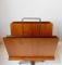 Mid-Century Modern Norwegian Teak Swivel Magazine Rack by VAD Trevarefabrikk 3