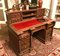 Neo-Renaissance Henri II Hand-Carved Wooden Desk, 1870s 6