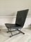 Vintage Flyer Lounge Chair in Black Leather by P. Mazairac and K. Boonzaaijer for Young International, 1983 3