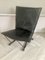 Vintage Flyer Lounge Chair in Black Leather by P. Mazairac and K. Boonzaaijer for Young International, 1983, Image 4