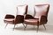 Brown Lounge Chairs, 1970s, Set of 2 1