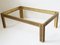 Mid-Century Bronze and Smoked Glass Table, 1970s 8