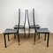 Chaises Postmodernes en Cuir, 1970s 4