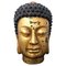 Ming Golden Lacquered Buddha Head, 1900s, Image 1