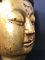 Cabeza de Buda Ming lacada en oro, década de 1900, Imagen 7