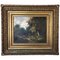 Edmund Pick-Morino, Animated Countryside Landscapes, 1920, Oil on Canvas Paintings, Set of 2 2