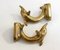 Golden Brass Dolphins, 1980s, Set of 2, Image 8